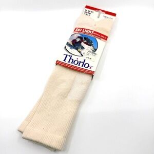 Thorlos Unisex Ski Light Wool/Silk Over-Calf Socks Women's Size 6.5-10 - Vintage